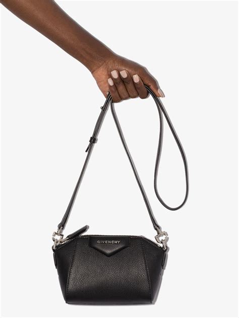 givenchy antigona nano black|Givenchy antigona mini tote bag.